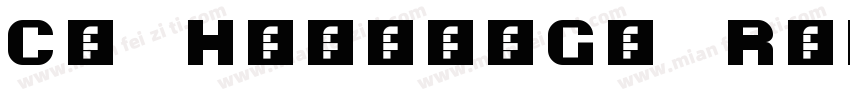 Cf HellenGr Regular字体转换